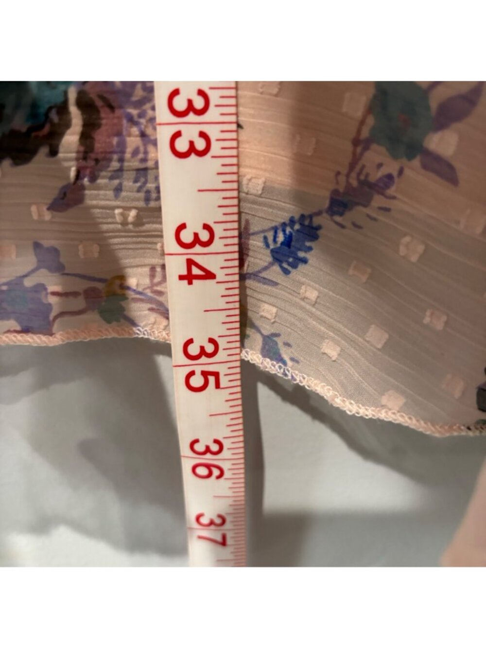 ASOS Pink Floral Print Dress Size 8 - Picture 2 of 7